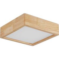 lampara de techo - plafon - diseno escandinavo - teray madera natural