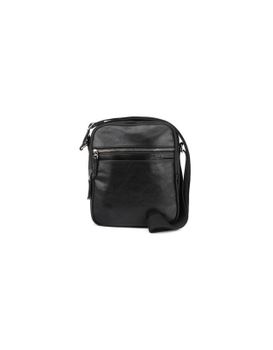 Bolso Bandolera Negro Privata Pr 653 Para Hombre Uni