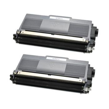 Compatible Twin Pack Brother TN3390 Black Extra High Capacity Toner Cartridges (2 Pack)