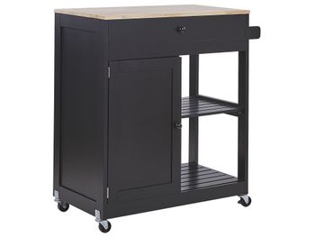 Carrito de cocina  negro
