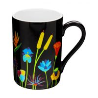 taza 30 cl  negro porcelana china  72  x  102 cm x  102 cm