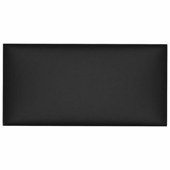 Cabecero De Pared 12 Uds. 60 X 30 Cm Negro Tela Vidaxl