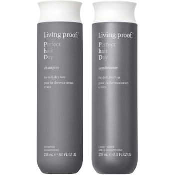 Living Proof Perfect Hair Day Shampoo and Conditioner Bundle for Hydration, Softness and Shine