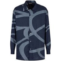 emporio armani camisa manga larga gt43749 para hombre