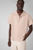 camisa de mezcla de lino
