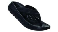 chancla hoka ora recovery flip negro