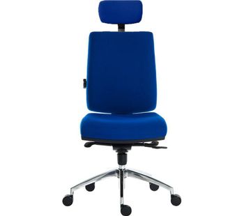 TEKNIK Ergo Plus Premier HR Fabric Operator Chair - Blue, Blue
