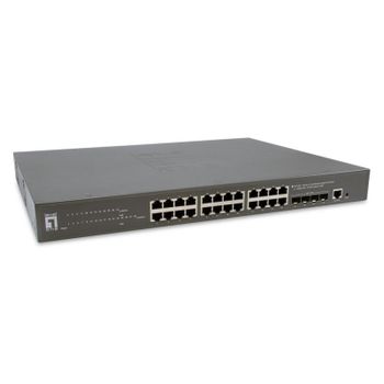 Conmutador LevelOne GTP-2871 Gestionado L3 24 Puertos Gigabit PoE+ 4 SFP+