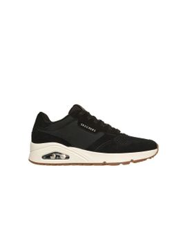 Zapatillas Skechers Uno-Vintage Air Hombre Black Suede/ Mesh