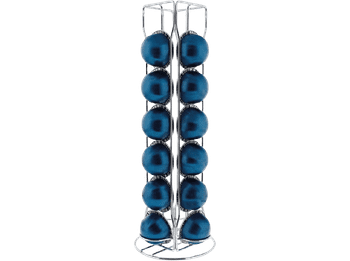 Porta cápsulas - Scanpart 2790002107, Para 24 Nespresso Vertuo, Inox