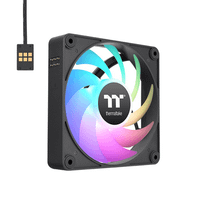 ventilador magnetico de caja thermaltake ct120 ex argb 3xvent negro