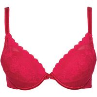 lisca relleno sujetador push-up evelyn rojo para mujer