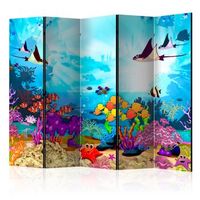 biombo - colourful fish ii 225x172 cm