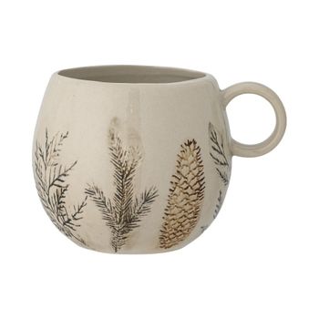 Taza de gres verde