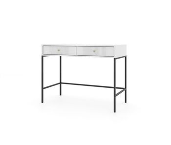 La consola iseo tiene un estilo moderno. mide 79x104x50 cm e incluye 2 cajones.