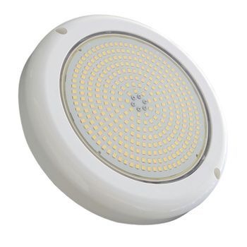 Foco Led Mini Para Piscina | Blanco 6000k 24w 12v/ac | 18 Cm De Diámetro