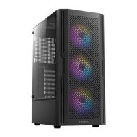 antec ax20 midi tower cristal templado usb 30 frgb negra