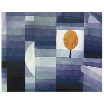 Legendarte - Cuadro Lienzo, Impresión Digital - The Harbinger Of Autumn - Paul Klee - Decoración Pared Cm. 80x100