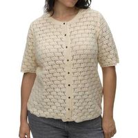 vero moda chaqueta de punto vmckora button para mujer