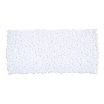 Wenko Alfombra Ba&ntilde;o Paradise Blanco 71x36 Cm Acrilico