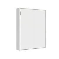 cama francesa vertical con cama abatible versia 140 blanco