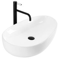 lavabo de encimera rea sandra white