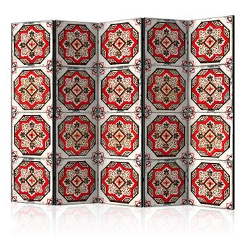 Biombo - Dance Of Red Line Ii (225x172 Cm)