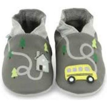 Robeez Pantuflas school bus para niño