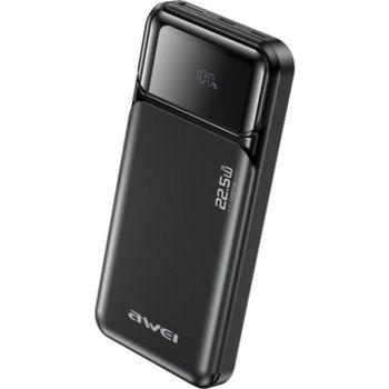 Power Bank Awei PA-90 10.000 mAh 22,5W Fast Charge USB-A/USB-C Negro