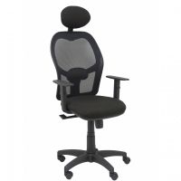 piqueras y crespo alocen silla malla asiento bali brazos regulables con cabecero fijo negro