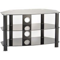 ttap vantage 600 tv stand - black black