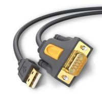 cable serie ugreen 20210 usb 20 a rs-232 1 m negro