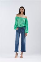 vaqueros denim culotte super stretch medium blue