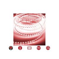 tira de led 50m 60 ledsm 42wm rojo edm ip44 220-240v