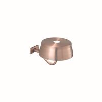 lampara de pared inteligente wi-fi zafferano sister light de cobre recargable y regulable