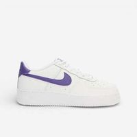 nike deportivas moda air force 1 white court purple gs para mujer