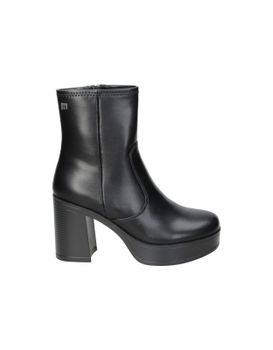 Botines De Tacón Alto Mustang New 67 Negros 40
