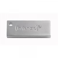 intenso usb 32 gen 1 32gb premium line sin tapa velocidad 100mbs metalico plata