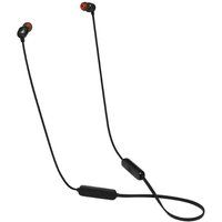 jbl tune 115bt wireless bluetooth earphones - black black