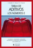 tabla de aditivos los numeros e
