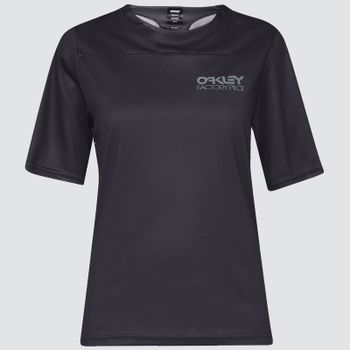 Oakley Women's Factory Pilot Lite Jersey - M - Blackout