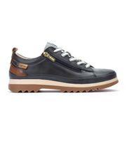 pikolinos para mujer w3w-6979 zapatillas de piel vigo marino 41 1 a 3cm cordones cremallera casual
