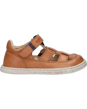 de KICKERS 894822-10 TRACTUS CUIR 114 CAMEL BLEU