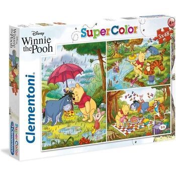Puzzle Winnie The Pooh Pack 3x48 Piezas