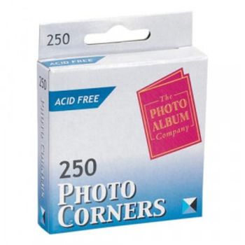 Self Adhesive Vinyl Photo Corners Clear PK250