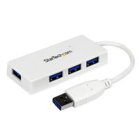 startech hub usb 30 4 puertos blanco
