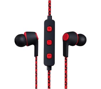 VOLKANO Moda Series VK-1107-RD Wireless Bluetooth Earphones - Red, Red