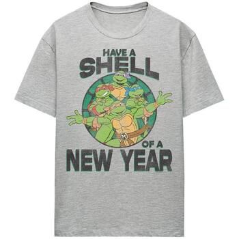 Teenage Mutant Ninja Turtles Camiseta Have A Shell Of A New Year para mujer