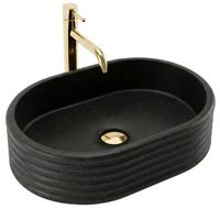 lavabo sobre encimera nicoletta black