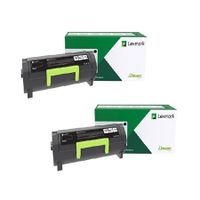 original multipack lexmark mb2770adwhe printer toner cartridges 2 pack -b282x00